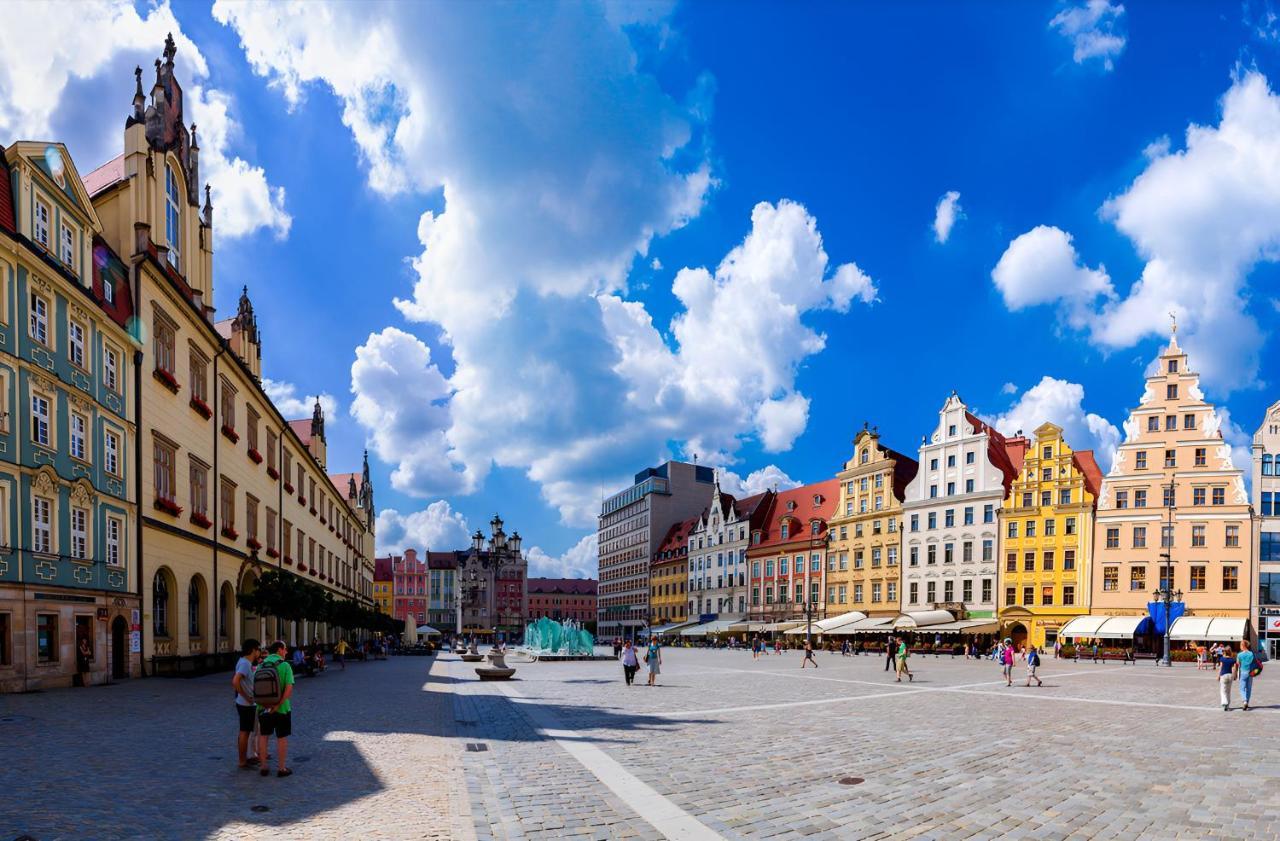 Ferienwohnung Cozy Flat In Rynek Breslau Exterior foto